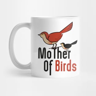 Mother Of Birds  Shirts Gift For Mother love birds Shirt For Mom Mug